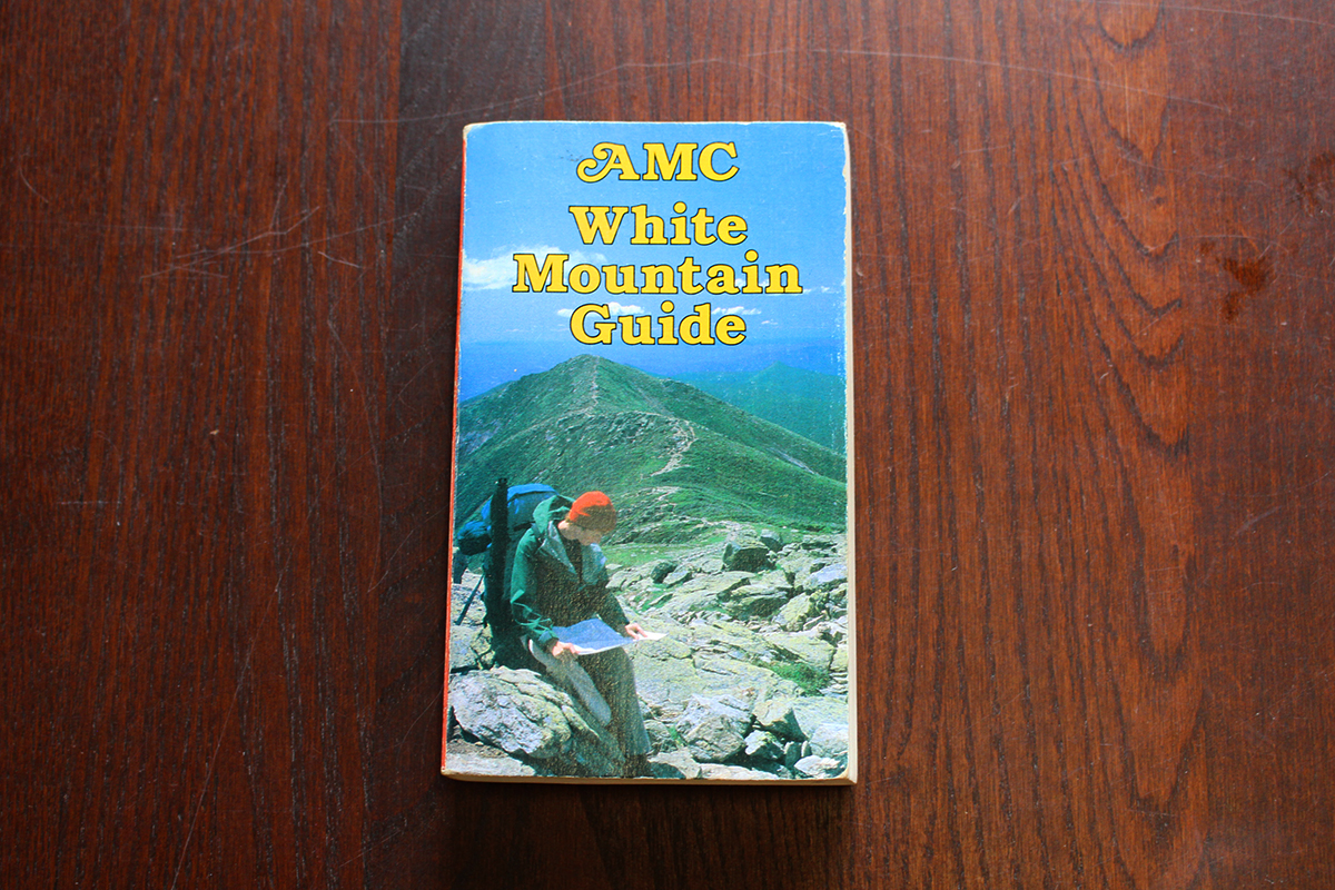 Courtesy of AMC Library & ArchivesThe first White Mountain Guide to feature a color photograph on the cover arrived in the 1980s.