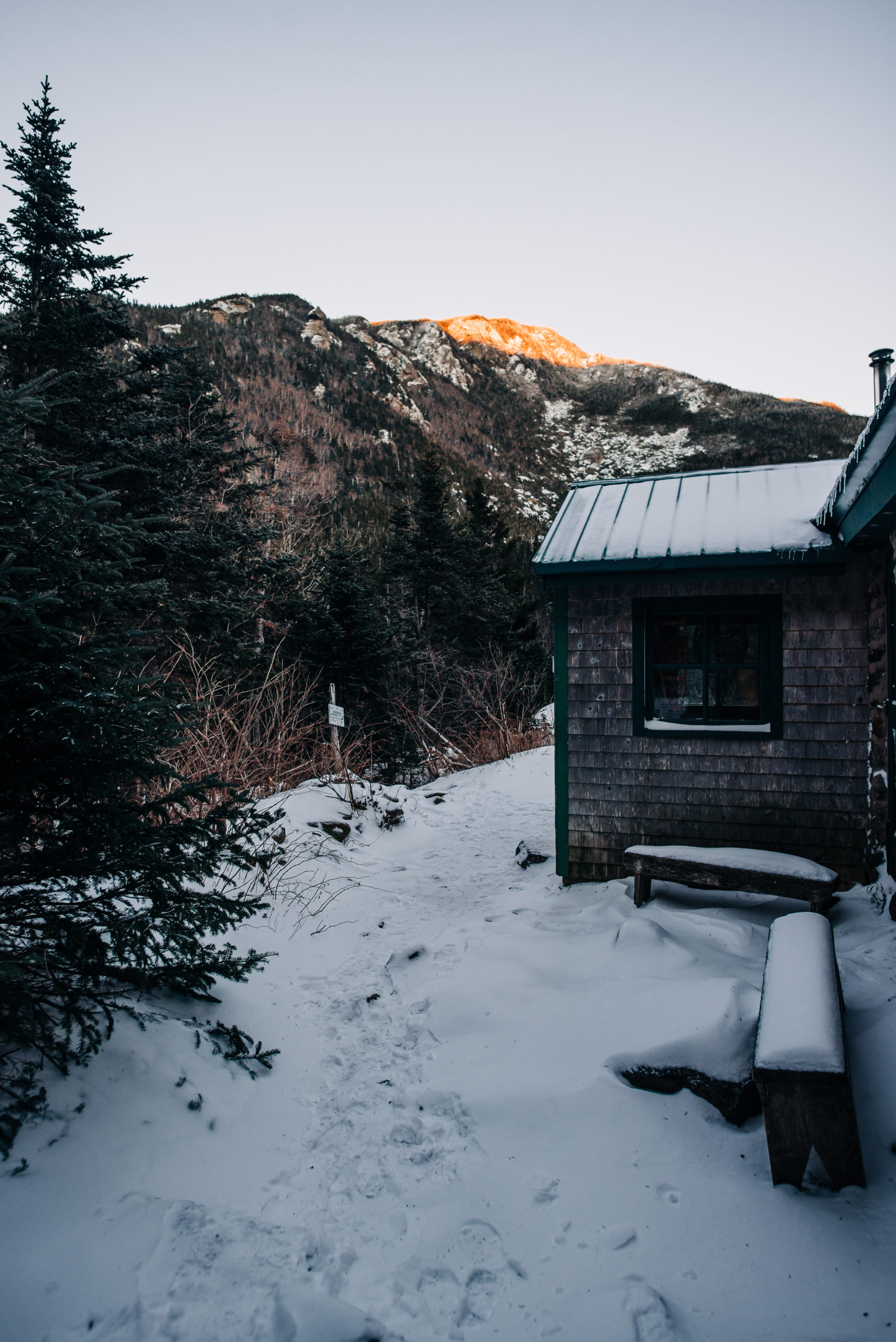 AMC Carter Notch Hut, White Mountain National Forest, New Hampshire-- Photo by Corey David Photography.