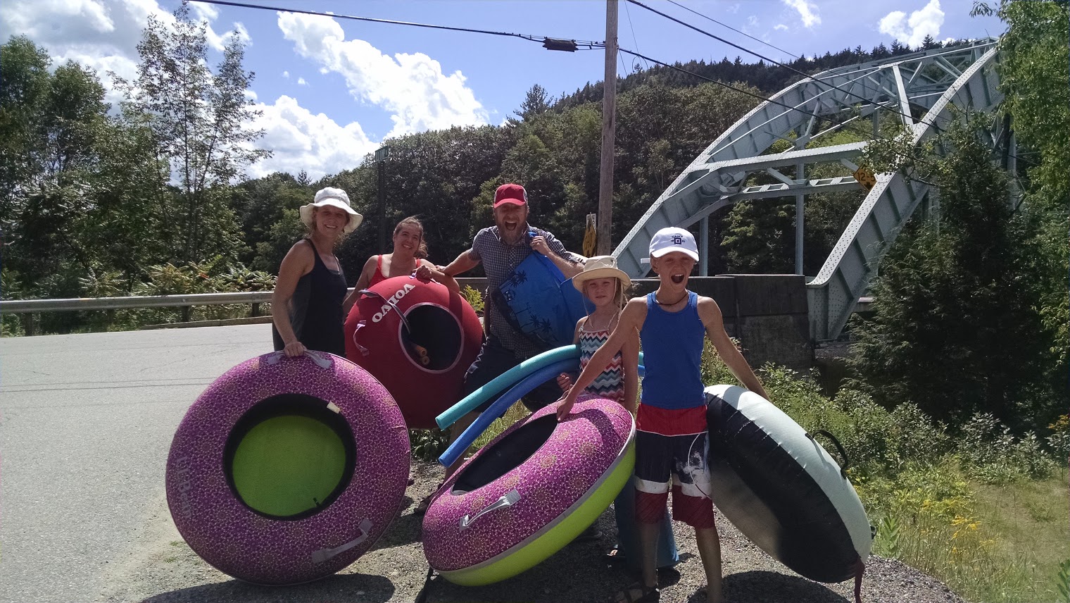 River Tubing with Kids