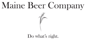 Maine Beer Company Do what's right logo